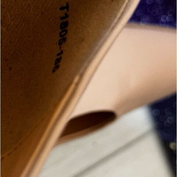 TROTTERS Womens Beige Kiera Pointed Toe Kitten Heel Slip On Pumps Sz 8.5 - Picture 8 of 8